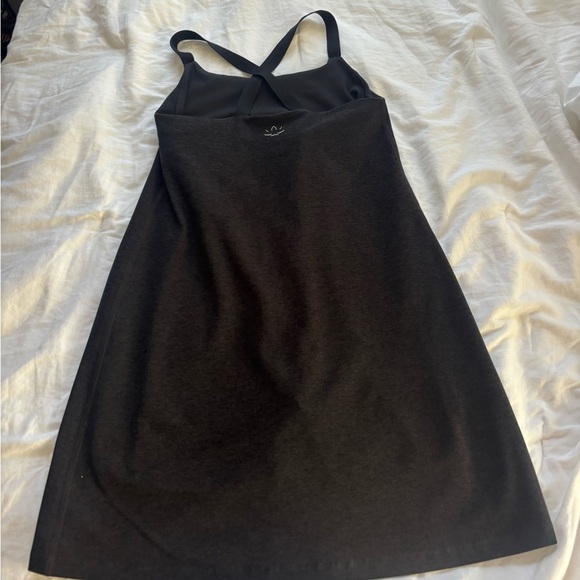 Beyond Yoga Charcoal Gray Activewear Dress - Picture 3 of 5